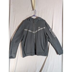 Nike Tech Fleece Full Zip Hoodie Jacket Men's XL Black CU4485 010
